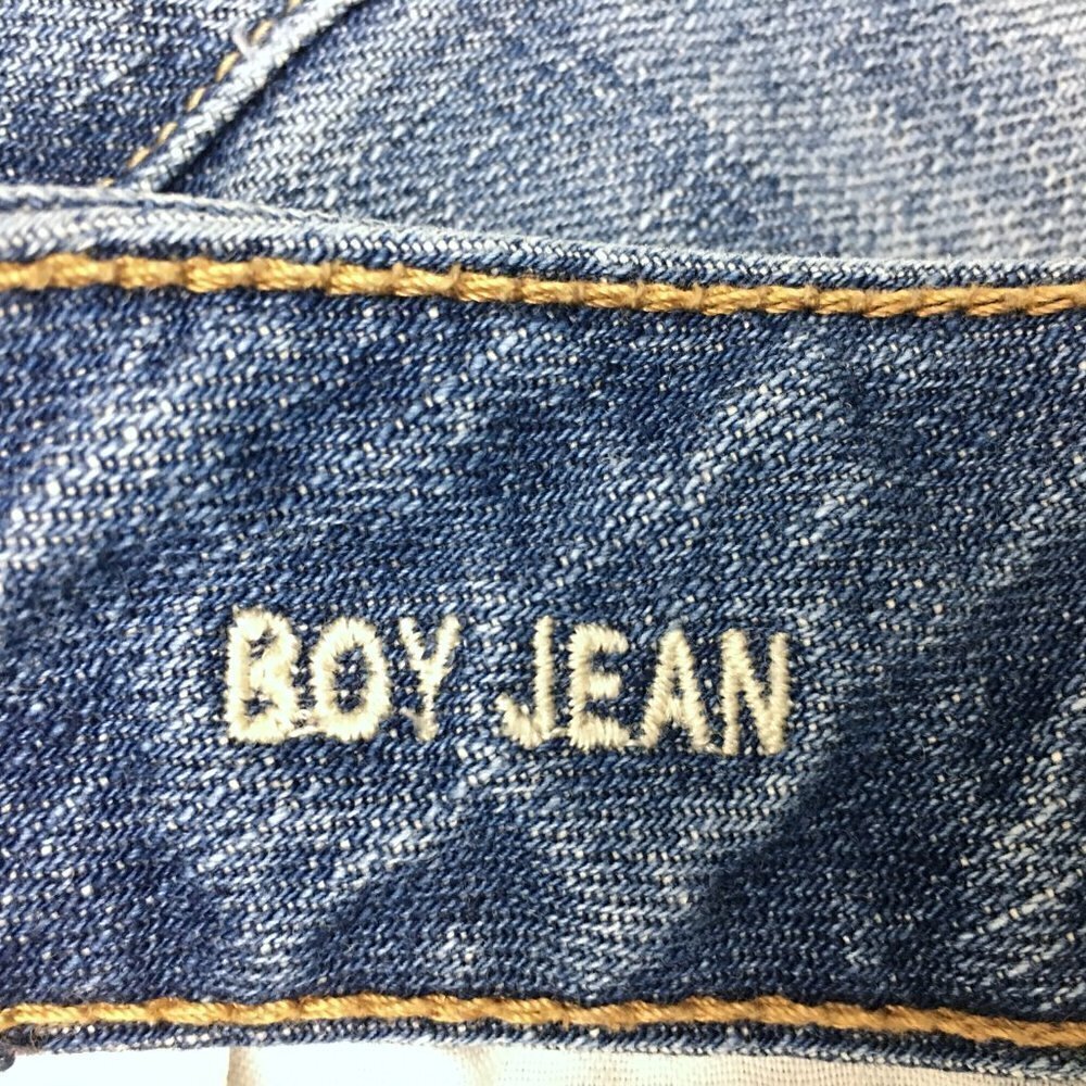 American Eagle Women's Jeans Boy Jean Straight Leg size 4 length 28" - Picture 3 of 12